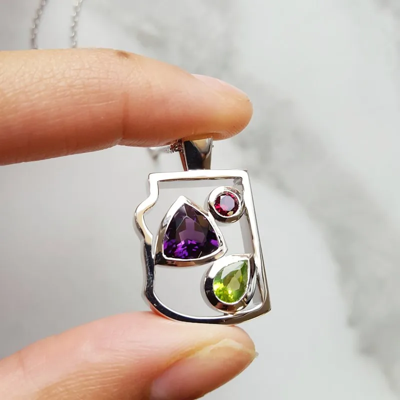 250592 Arizona Explorer Collection Arizona State Pendant