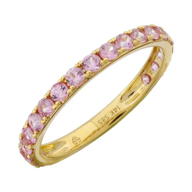 3/4 Gemstone Set Ring