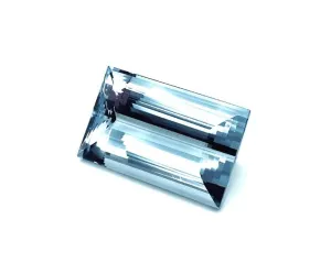74.72 Carat Rectangular Aquamarine Unset Loose Necklace Enhancer, Collector Gem