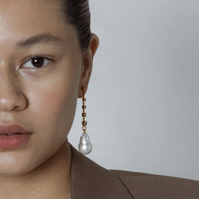 BAROQUE DROP EARRINGS