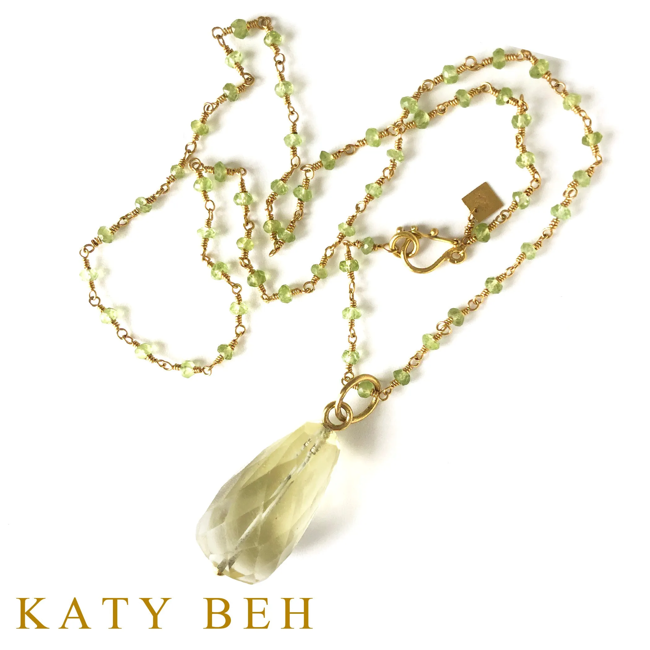 Cosette Peridot Necklace