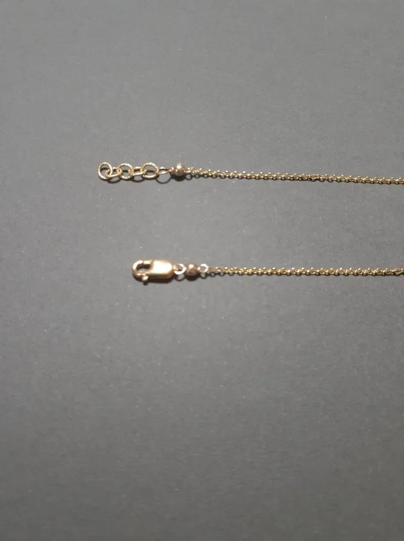 Dainty Pink Amethyst Anklet