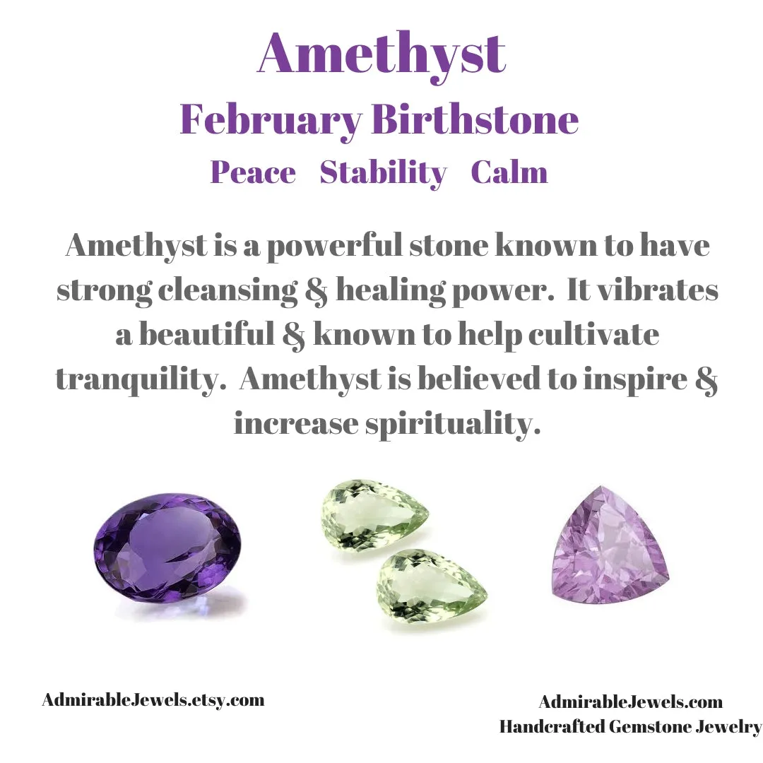 Dainty Pink Amethyst Anklet