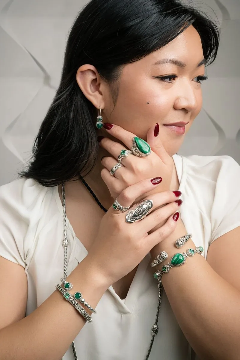 Faithful Devotion Bangle™ in Bali Hai™ Mystic Topaz