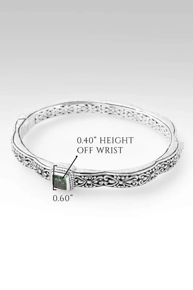 Faithful Devotion Bangle™ in Bali Hai™ Mystic Topaz