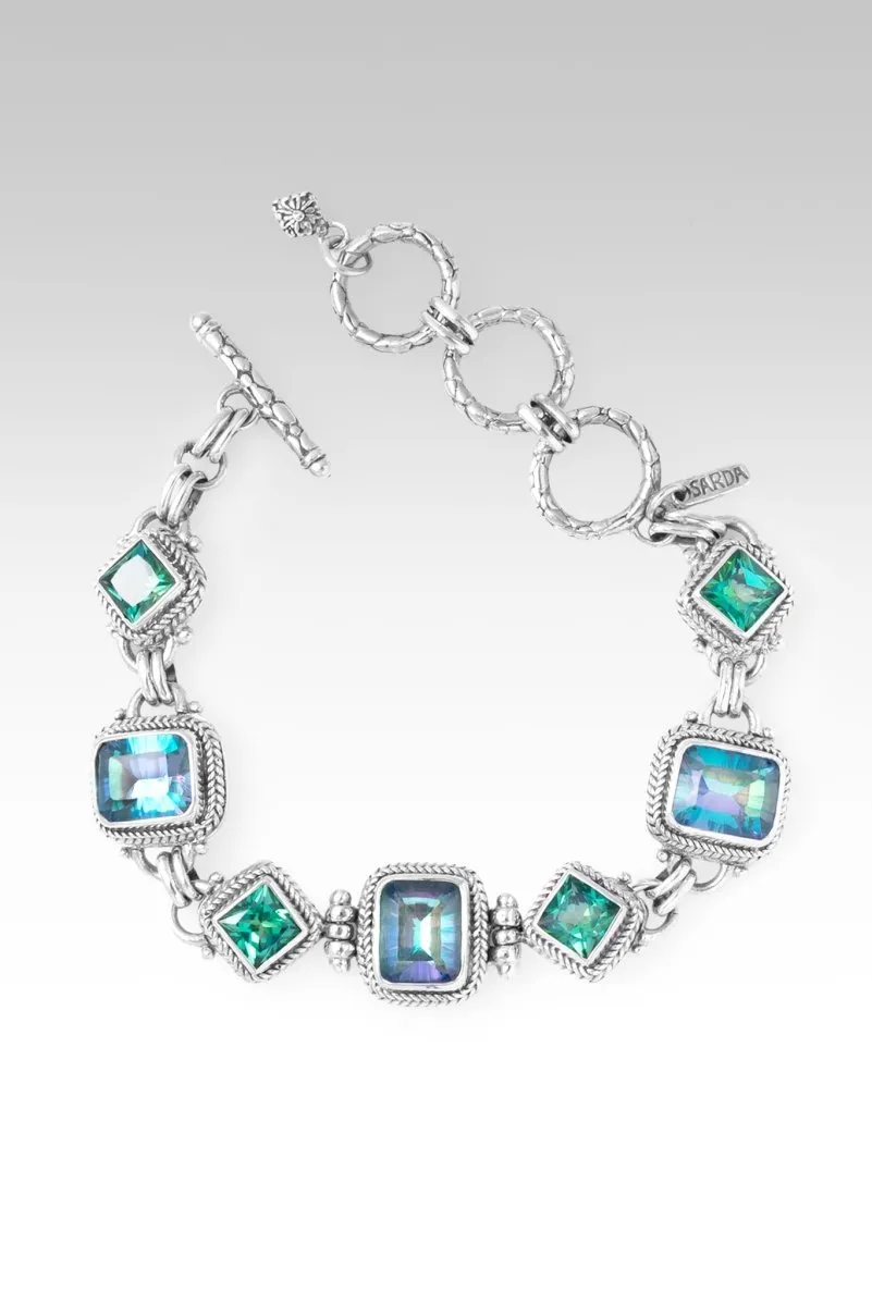 Glorious Day Bracelet™ in Dragon Wings™ Mystic Quartz