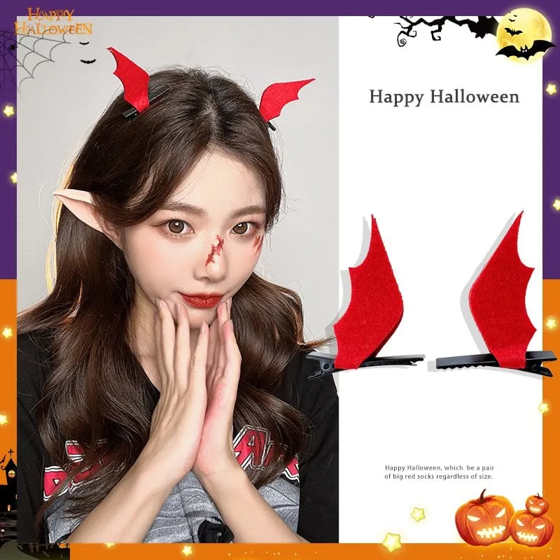 Kawaii Funny Soft Girl Halloween Hairpin