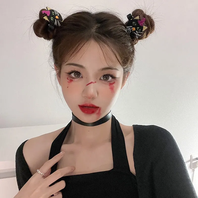 Kawaii Funny Soft Girl Halloween Hairpin
