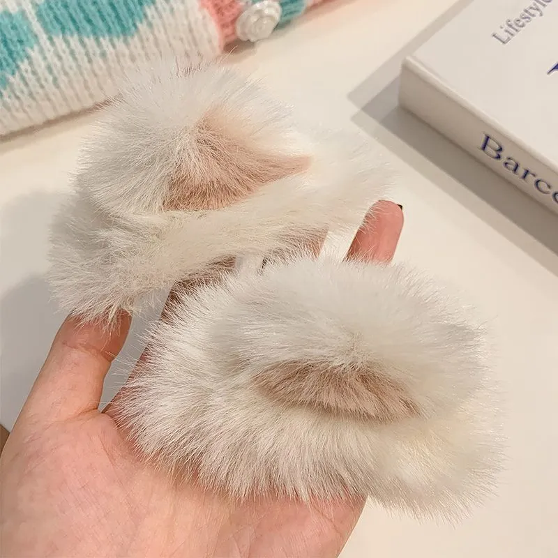 Kawaii Lolita Plush Cat Ears Hairpin