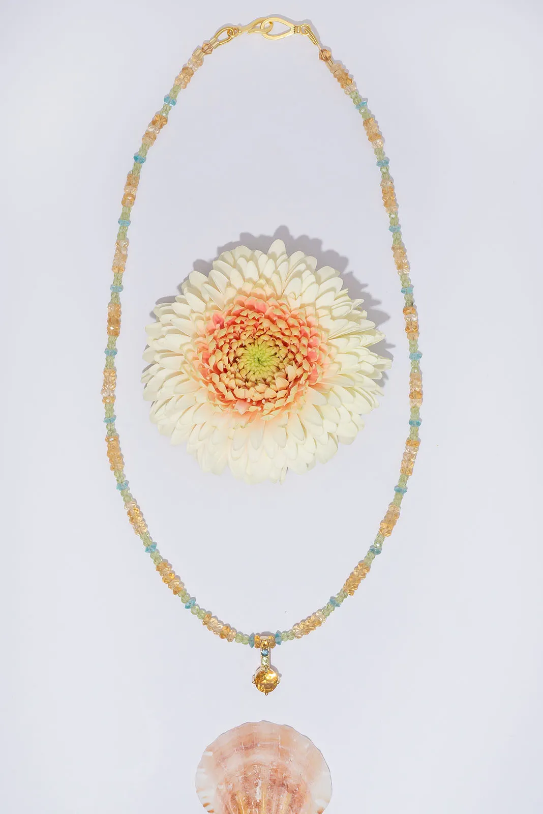 Necklace Luna Gemstone Sunshine Sparkle