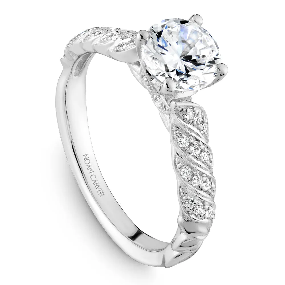 Noam Carver Engagement Ring - B283-01WM-100A