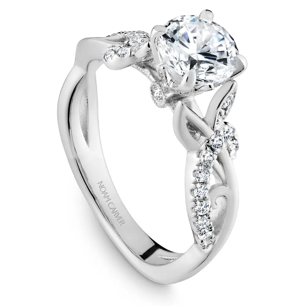 Noam Carver Engagement Ring - B334-01WS-100A