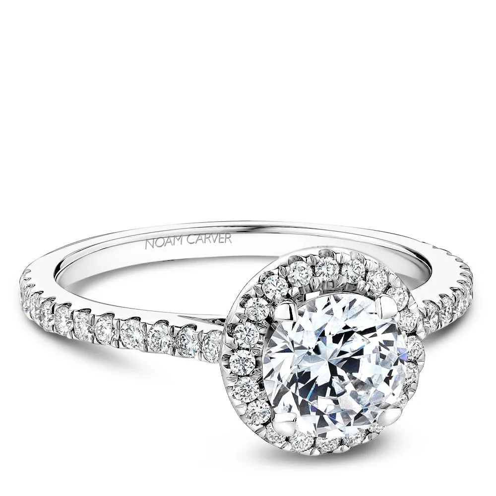 Noam Carver Engagement Ring - B508-01WZ-100A