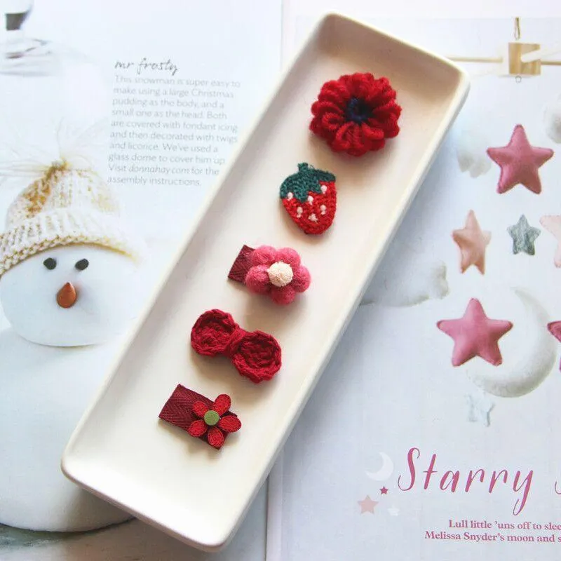 Pet Red Hairpin
