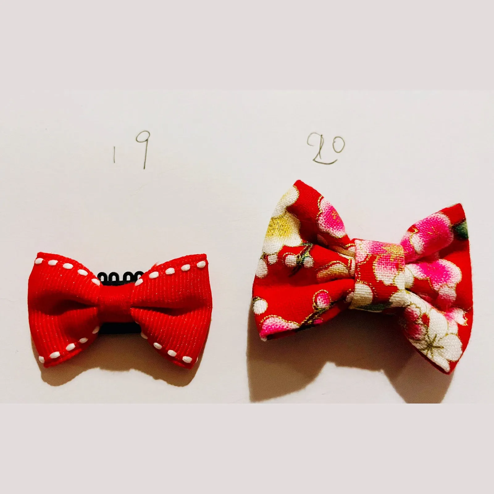 Pet Red Hairpin