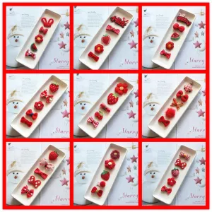 Pet Red Hairpin