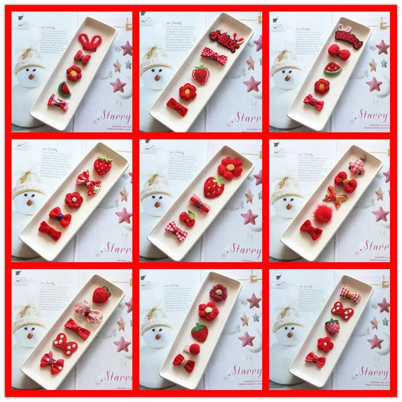 Pet Red Hairpin