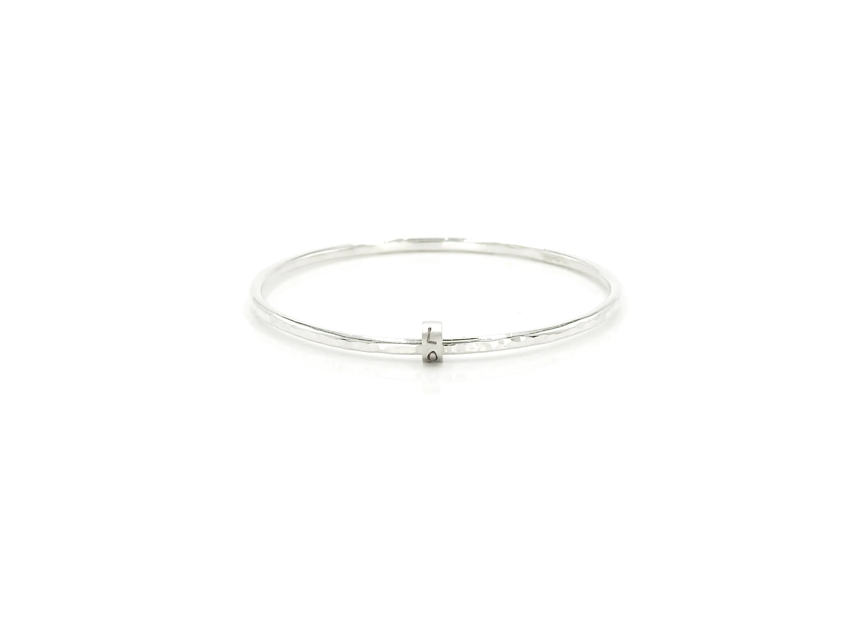 Rhythmic "LOVE" bangle