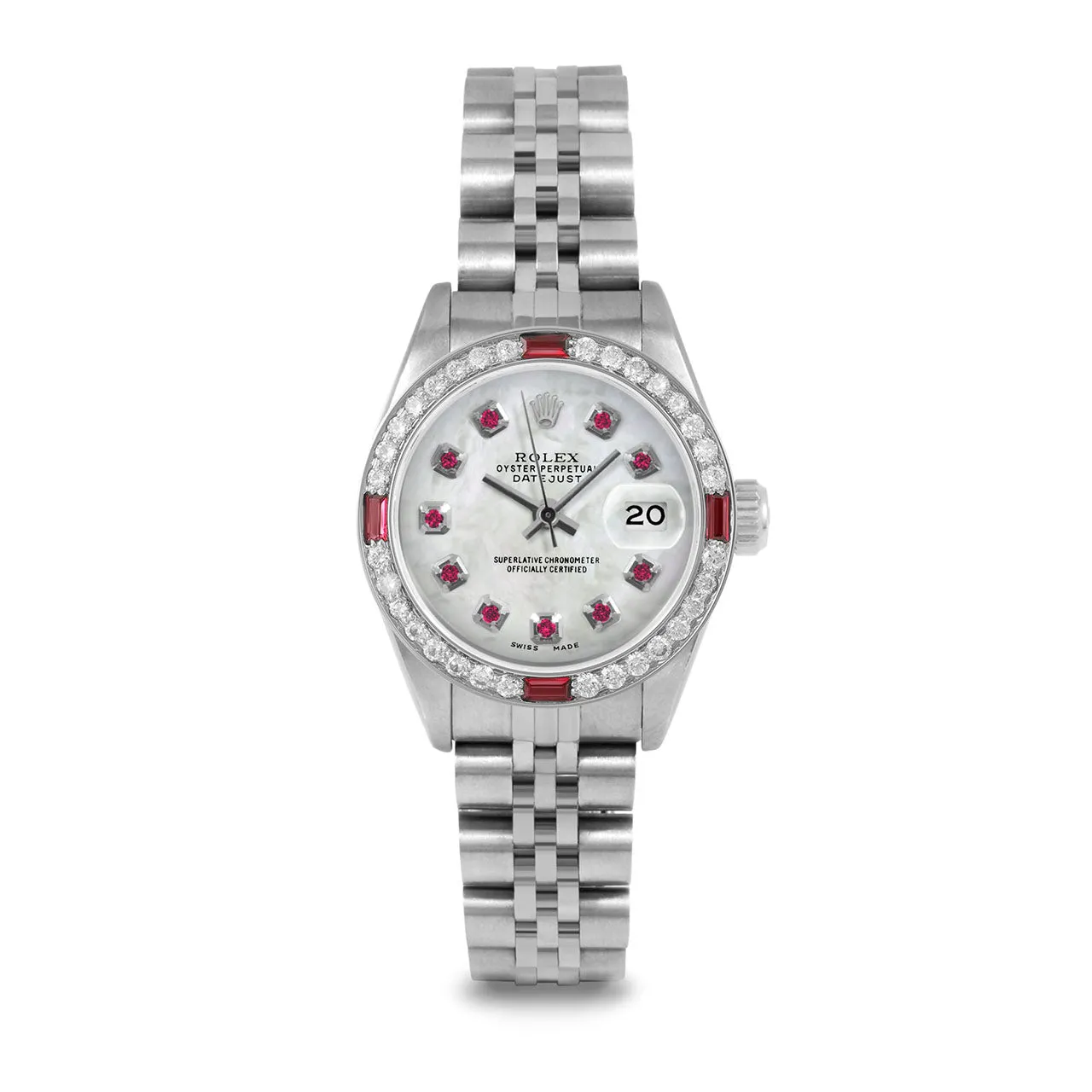 Rolex Datejust 26mm | 69174-WMOP-RBY-AM-4RBY-JBL