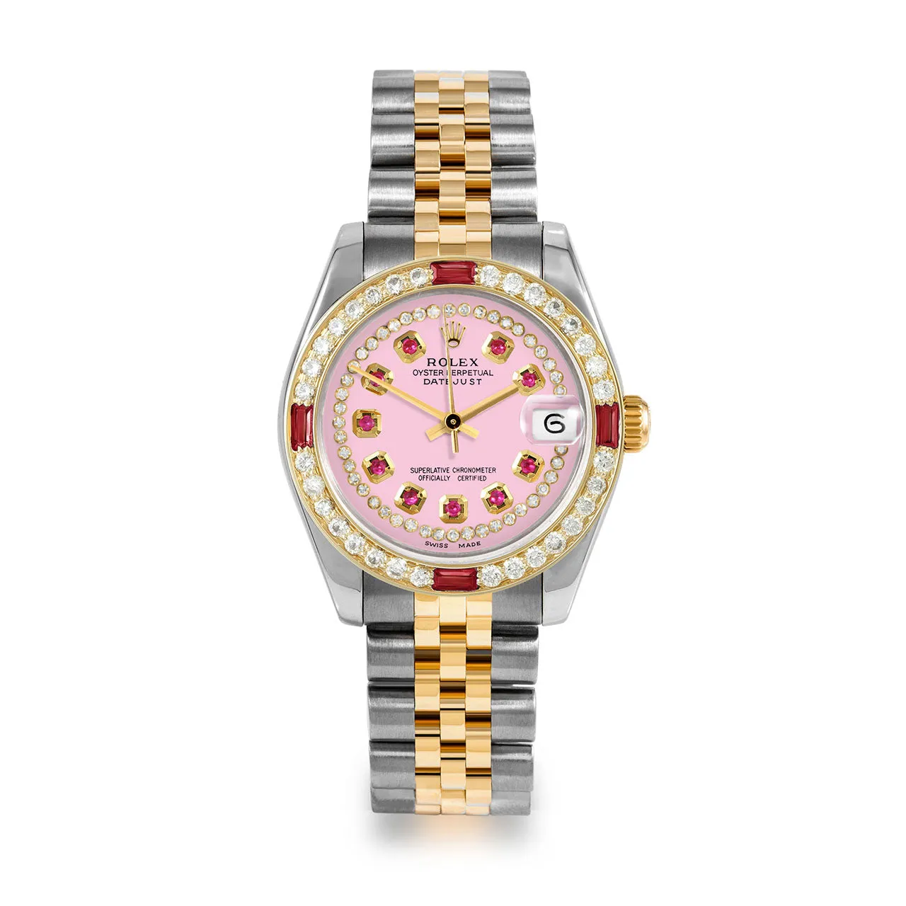 Rolex Datejust 31mm | 178273-PNK-STRR-4RBY-JBL