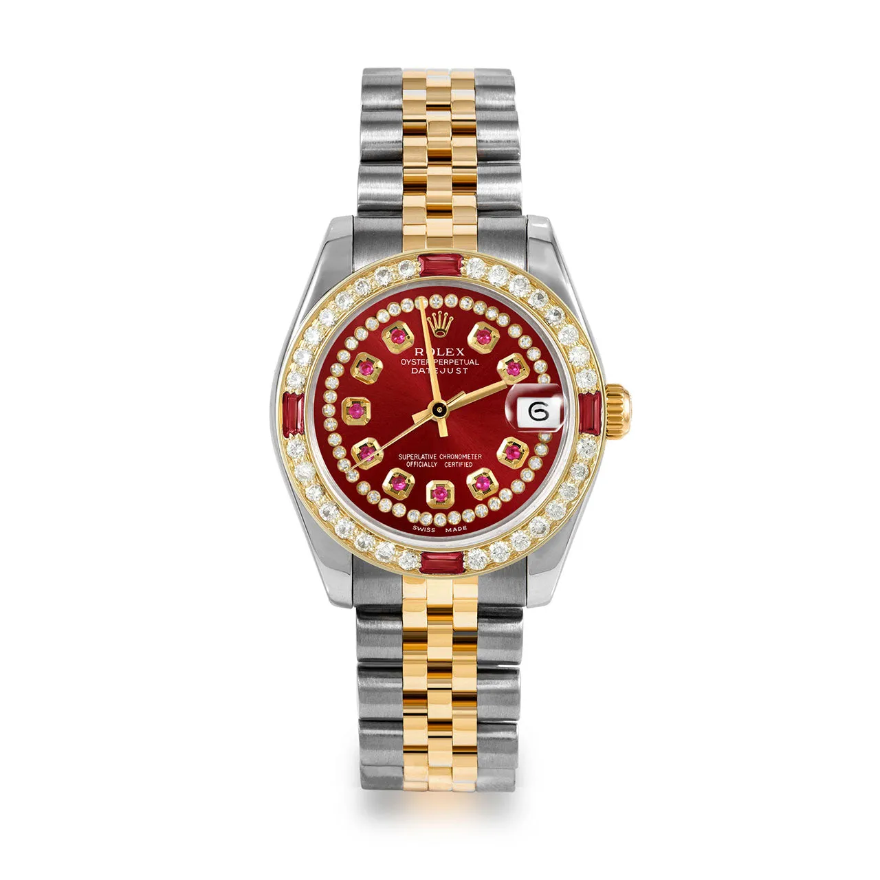 Rolex Datejust 31mm | 178273-RED-STRR-4RBY-JBL