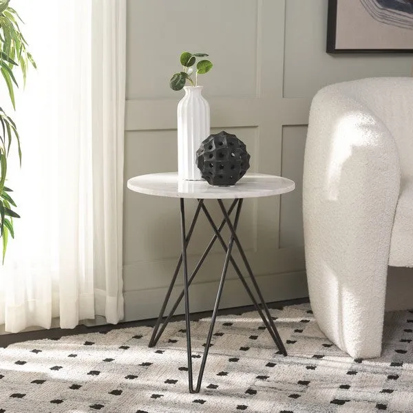 Safavieh Cade Marble Side Table, ACC3713