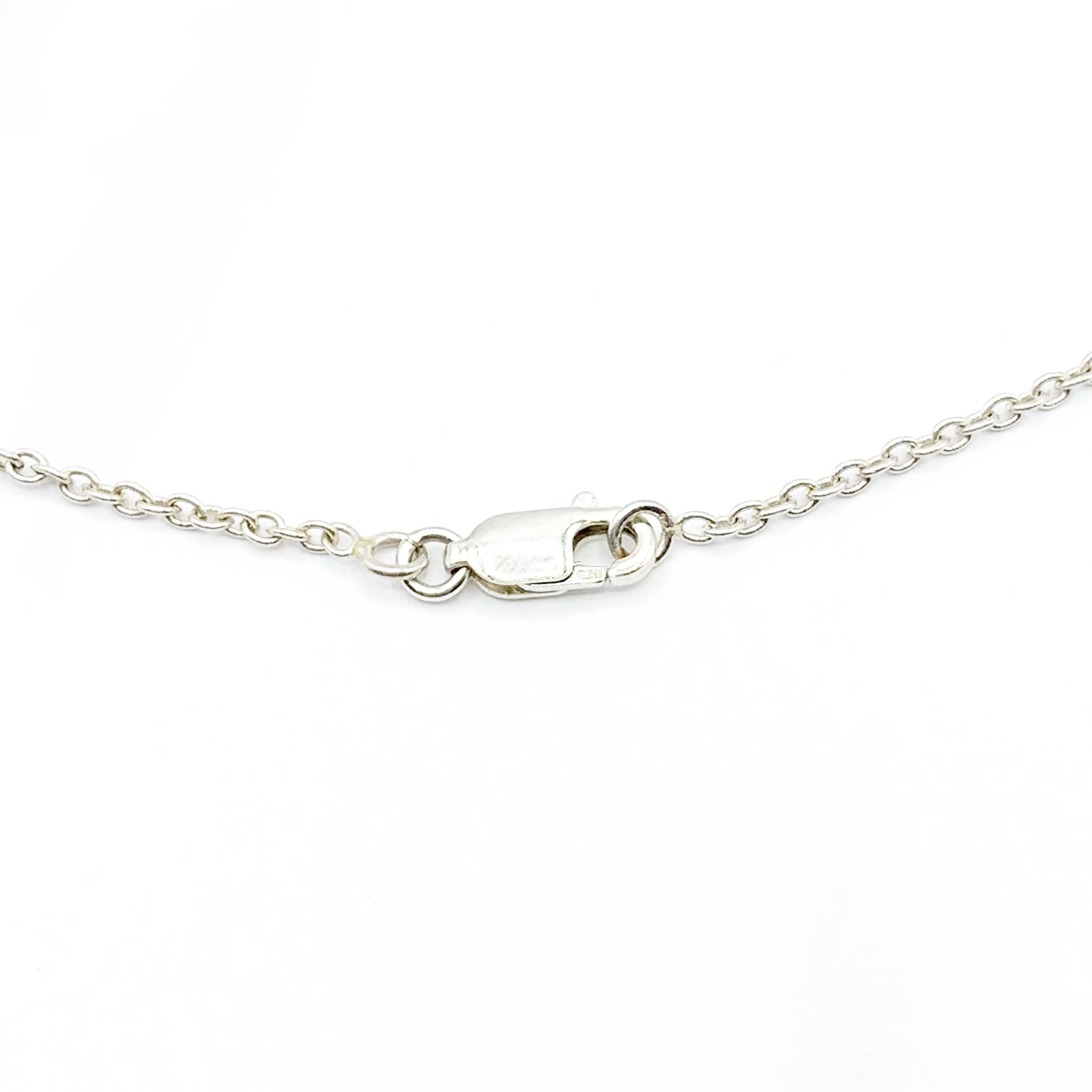 Sterling Silver Peridot Filigree Necklace