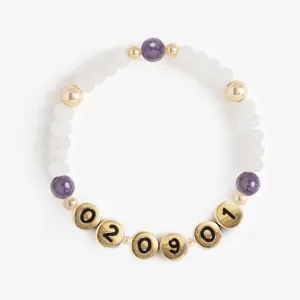 The February Bracelet (Amethyst)