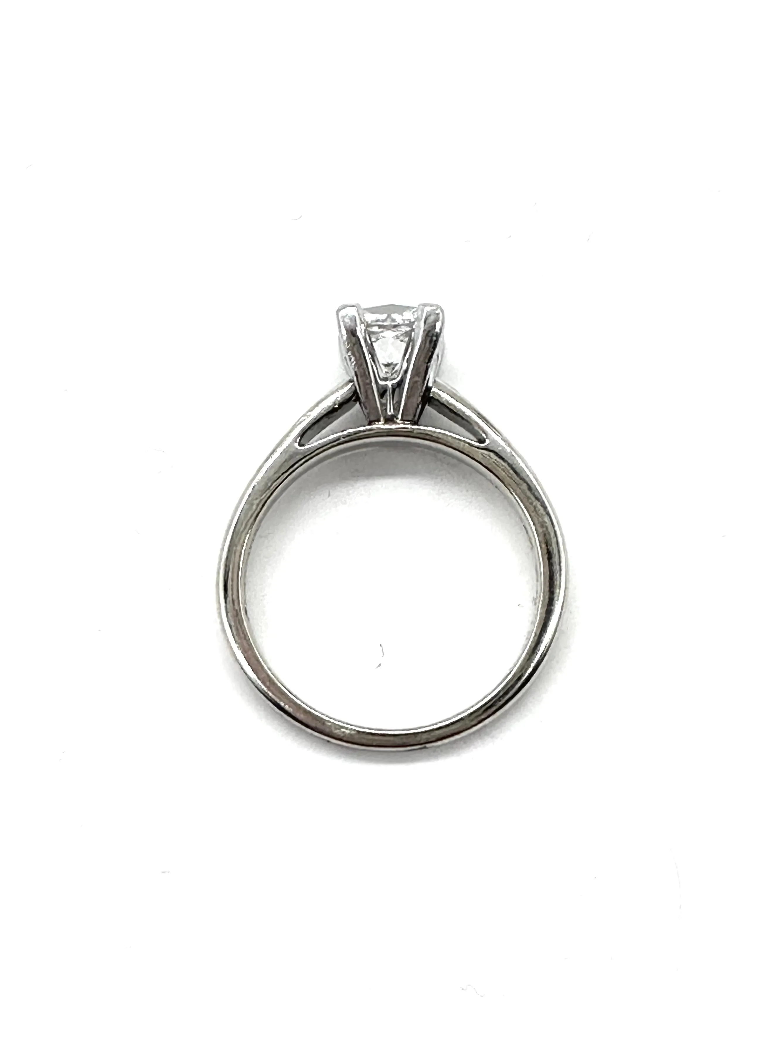 The Leo Diamond princess cut engagement ring