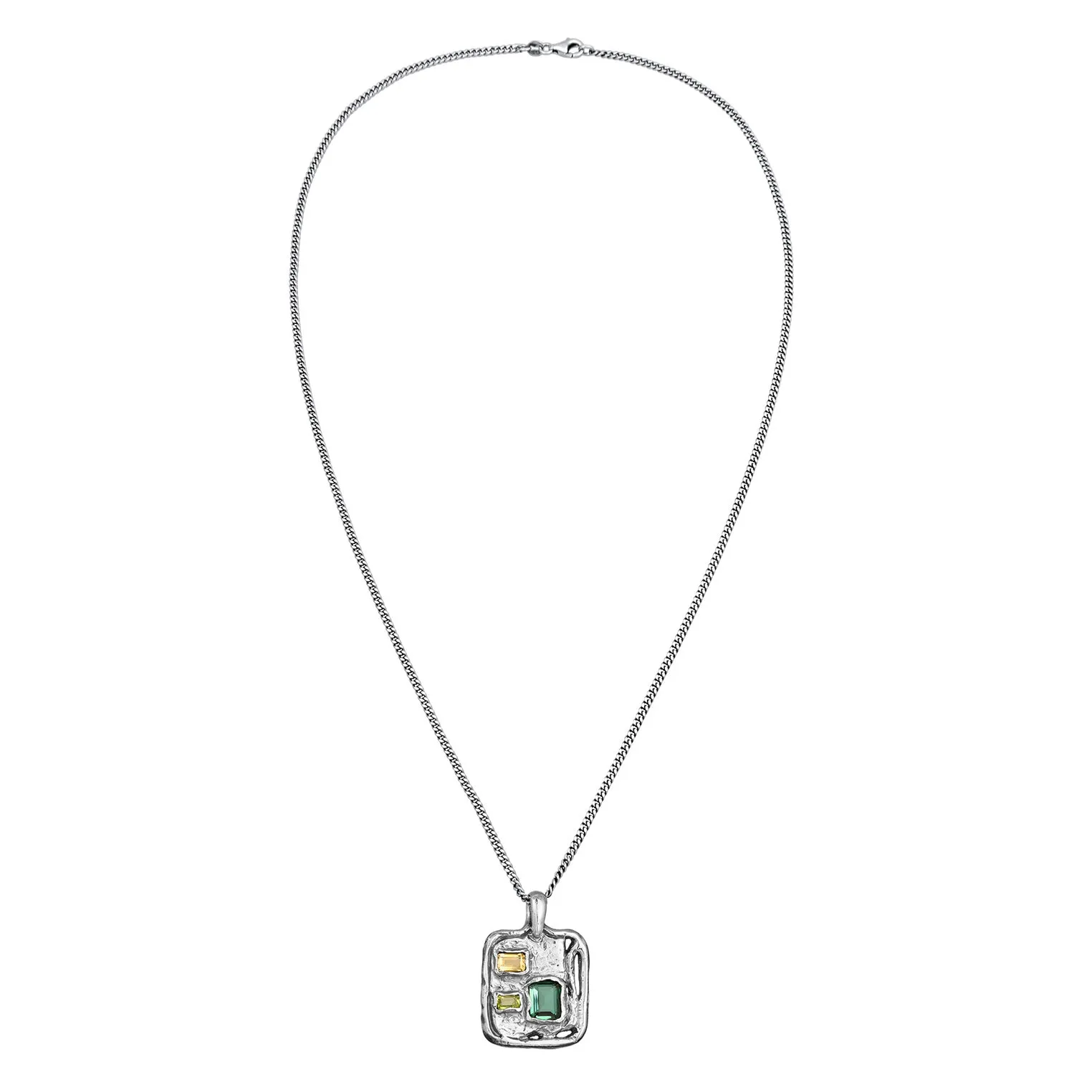 Trio Silber Kette