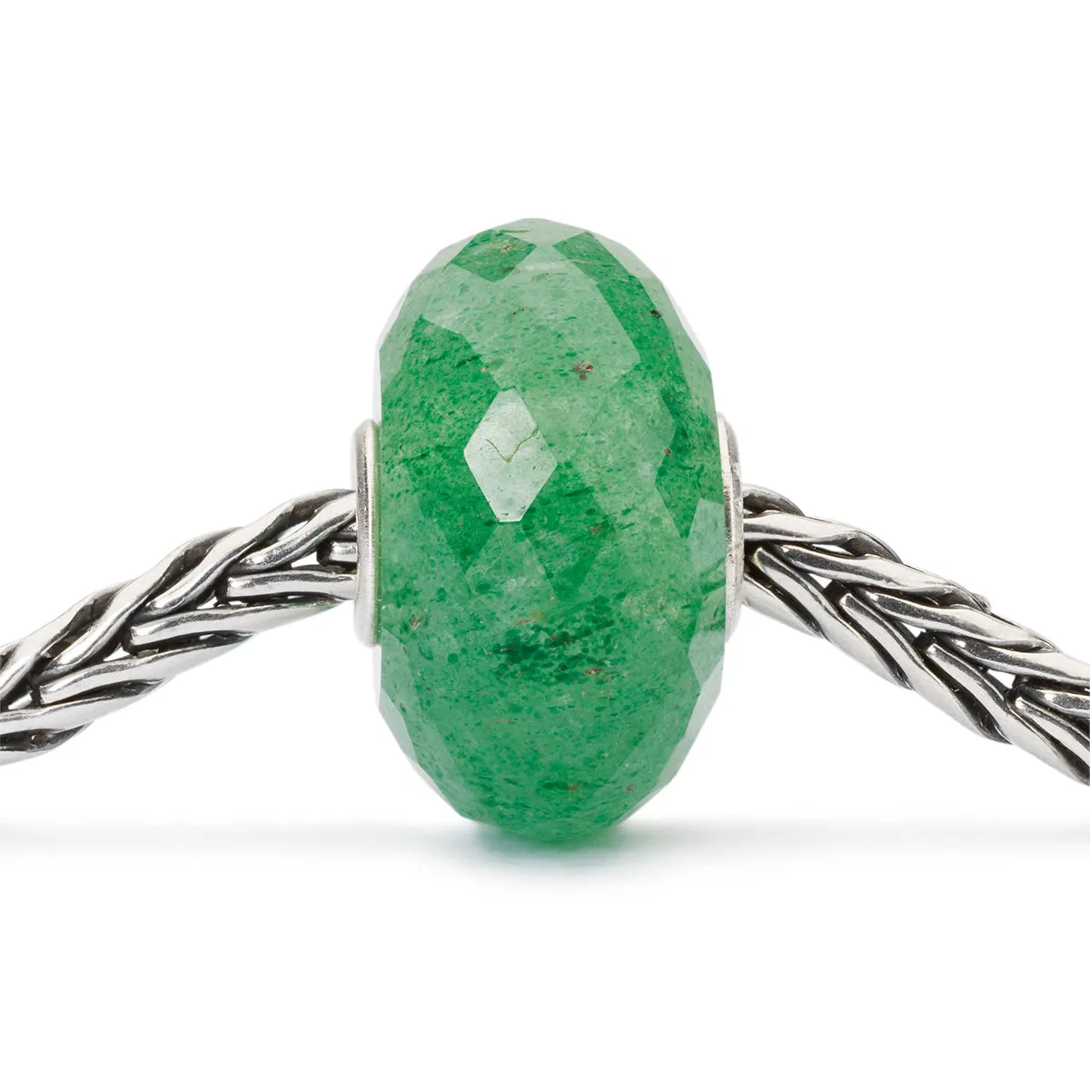 Trollbeads Green Aventurine Bead