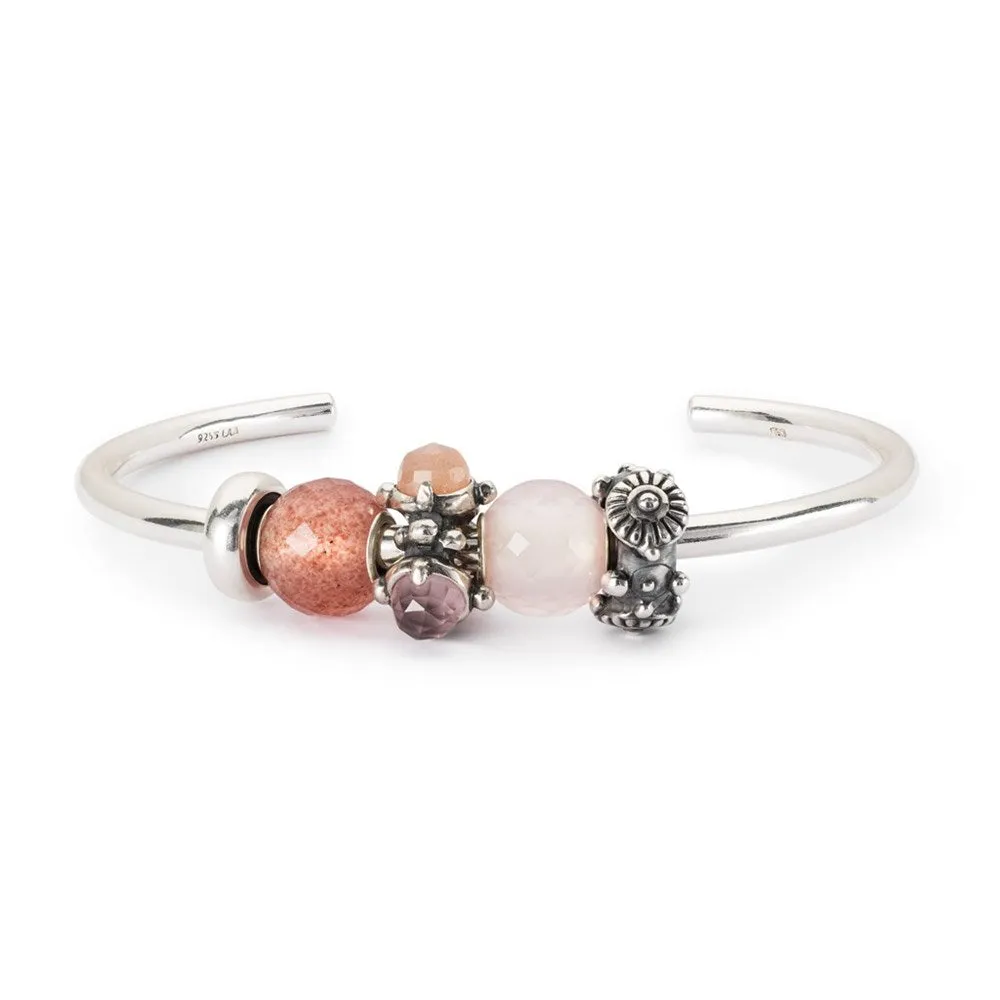 Trollbeads Round Rose Quartz Facet Bead