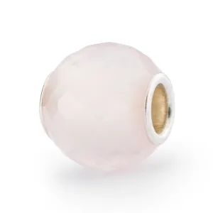 Trollbeads Round Rose Quartz Facet Bead