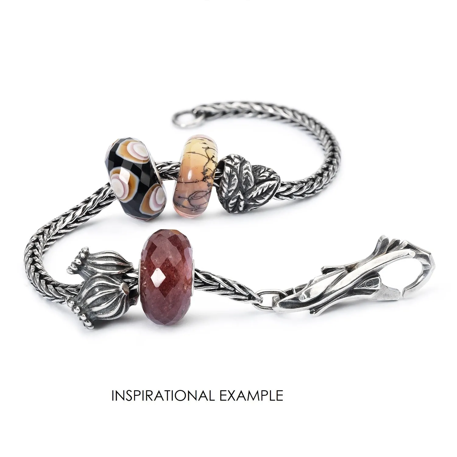 Trollbeads Strawberry Quartz Bead