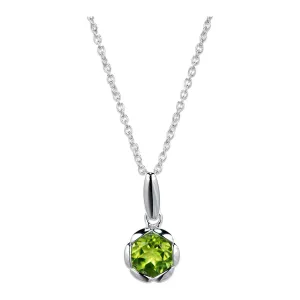 Unique & Co MK-942PE Women's Silver 925 Pendant Necklace